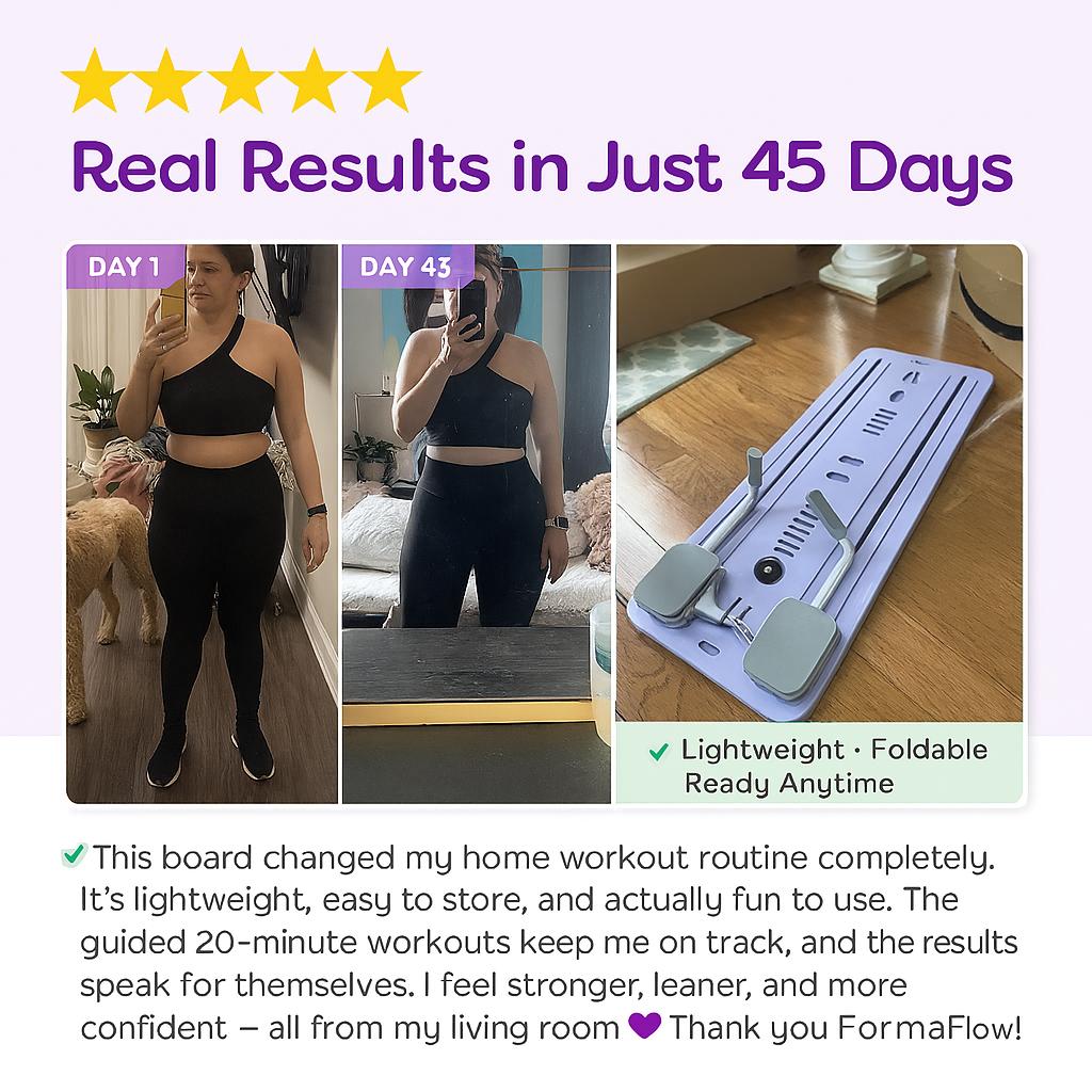 FormaFlow™ Pilates Reformer Board