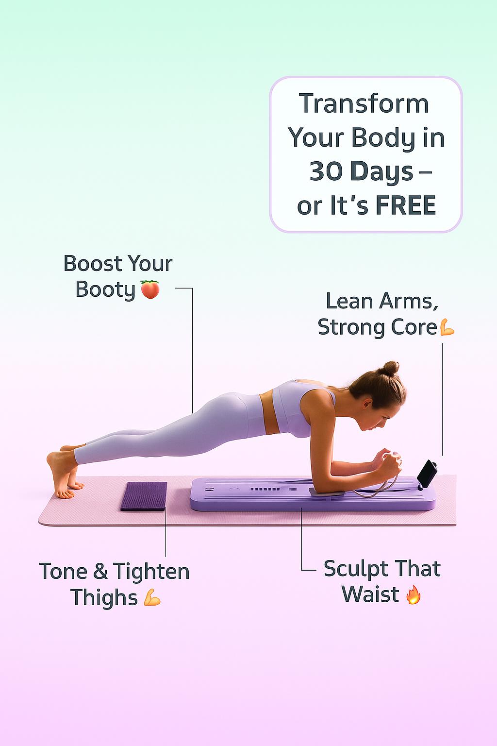 FormaFlow™ Pilates Reformer Board