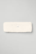 Faux Fur Ear Warmers - Ivory