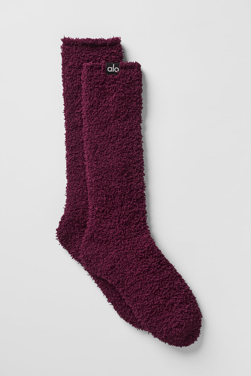 Women's Plush Lush Sock - Black