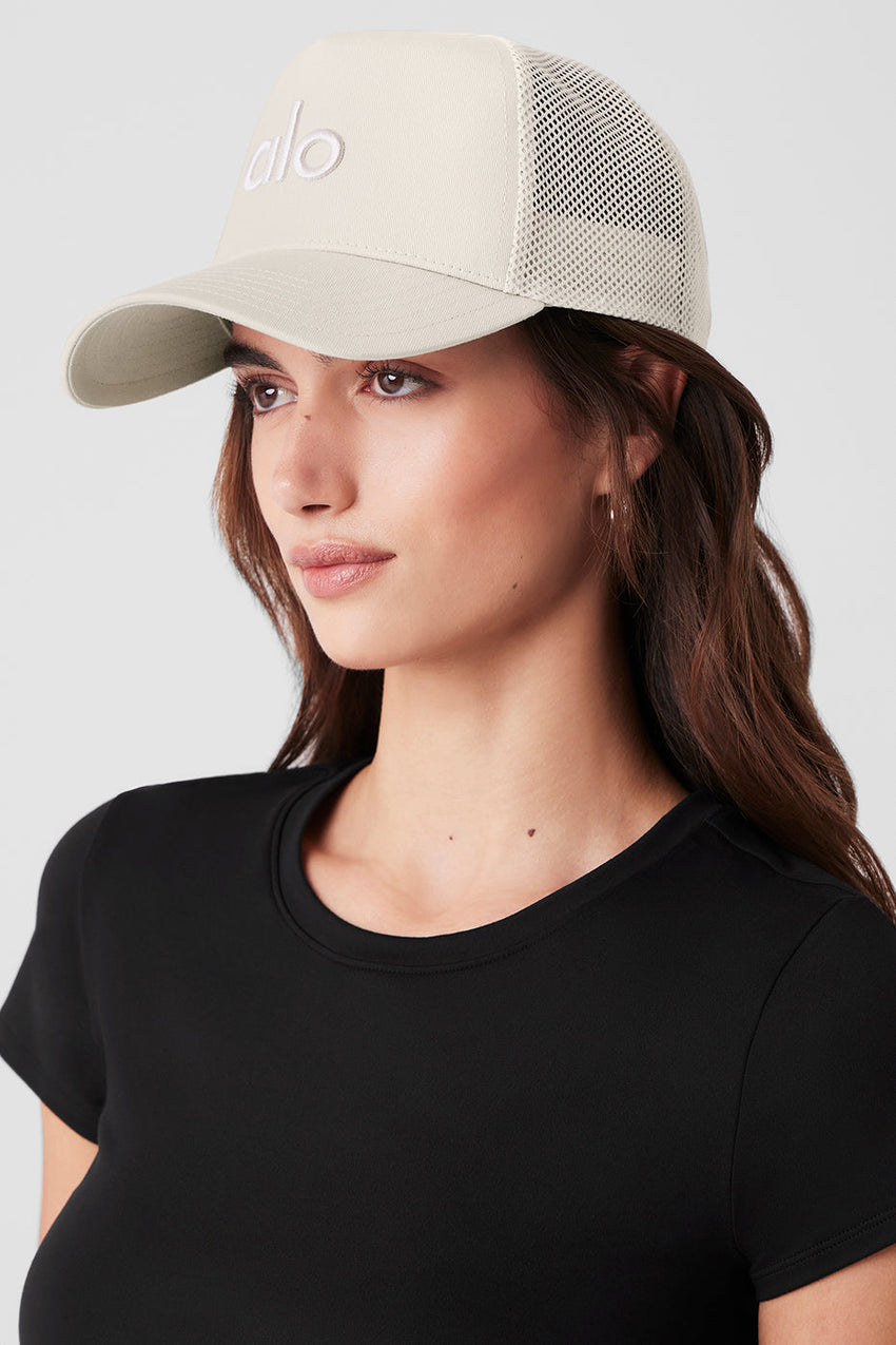 District Trucker Hat - Bone