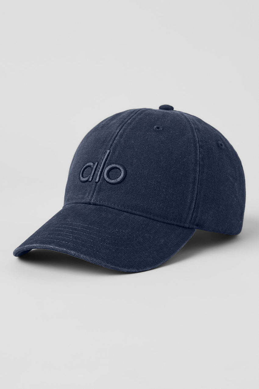 Washed Off-Duty Cap - Vintage Black
