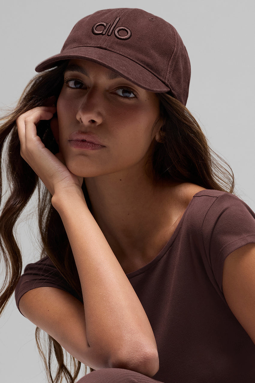Washed Off-Duty Cap - Vintage Black