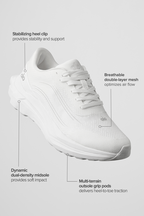 ALO Runner - White/White