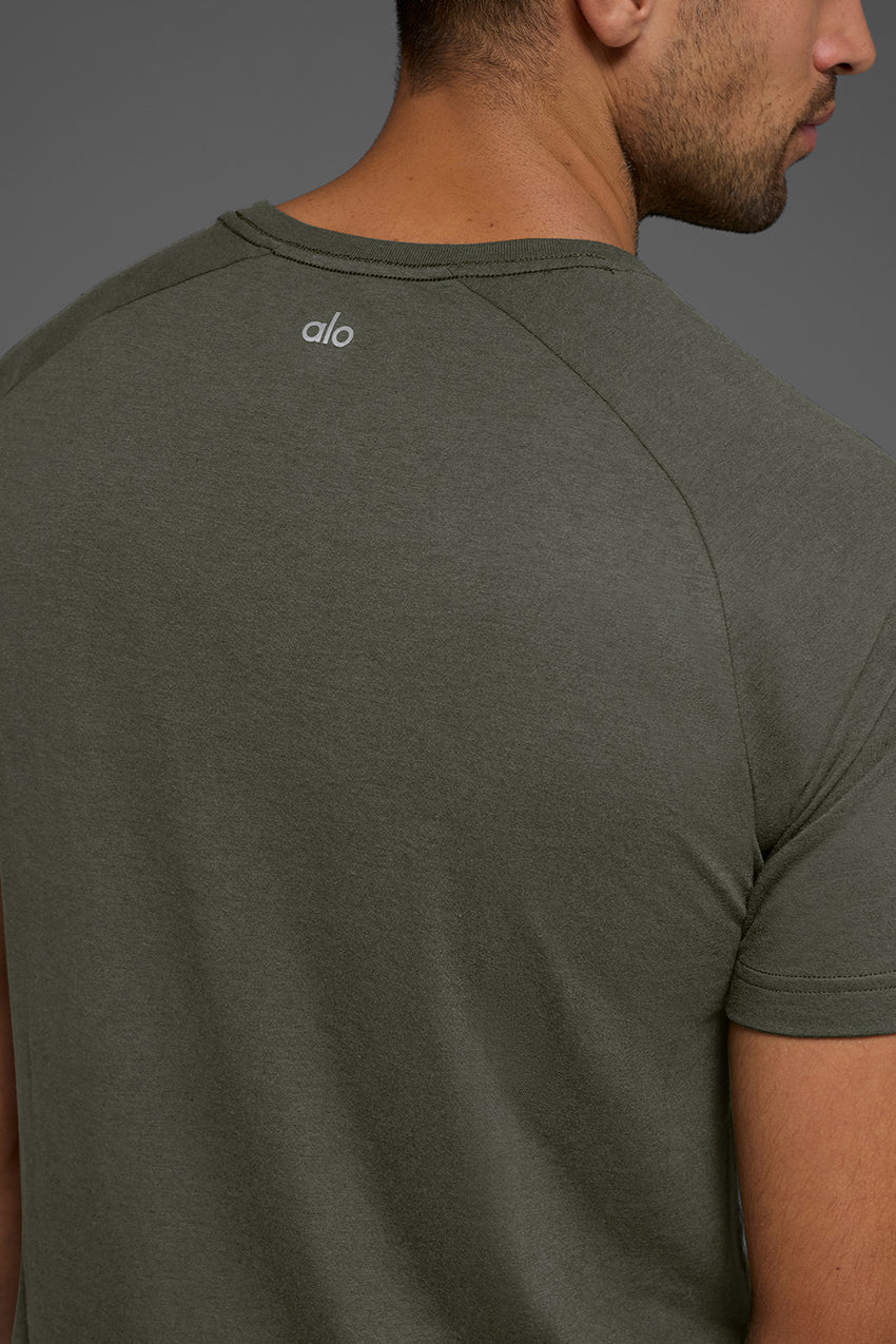 Triumph Raglan Tee - Black