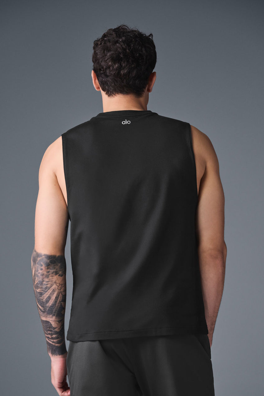 Conquer Muscle Tank - Black