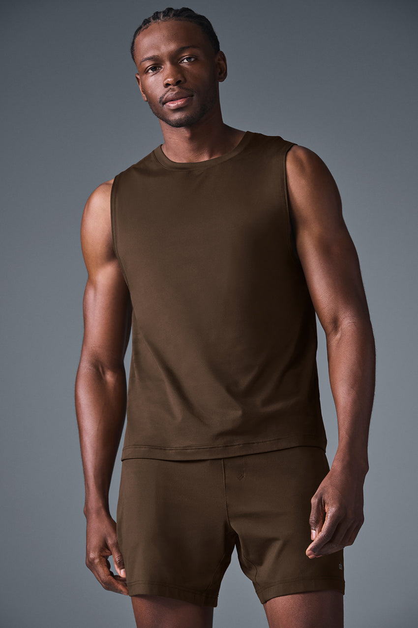 Conquer Muscle Tank - Black