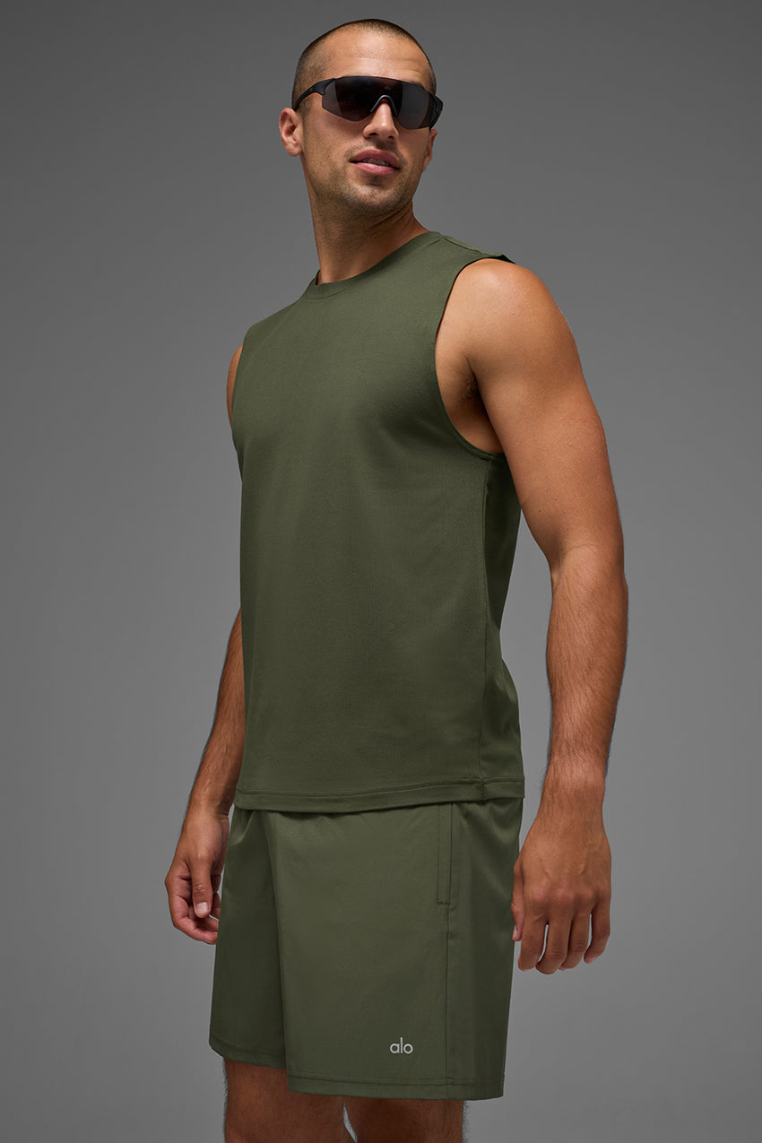 Conquer Muscle Tank - Black