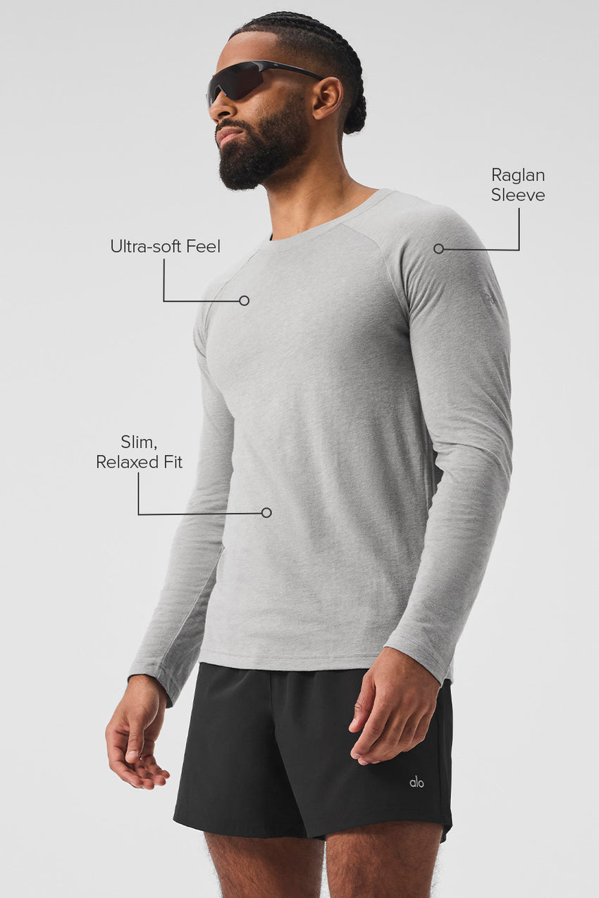 Triumph Long Sleeve Tee - White