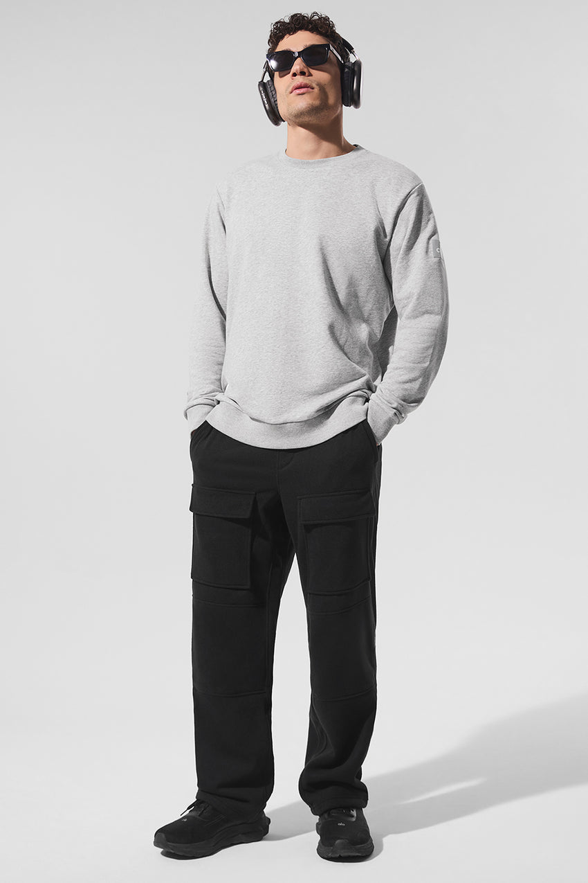 Qualifier Crewneck - Athletic Heather Grey