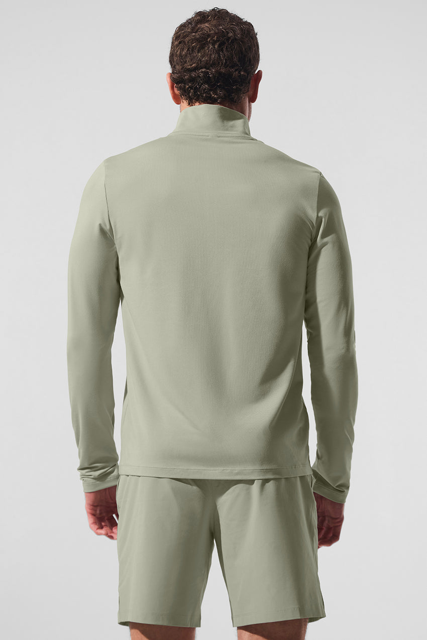 Conquer 1/4 Zip Reform Long Sleeve - Black