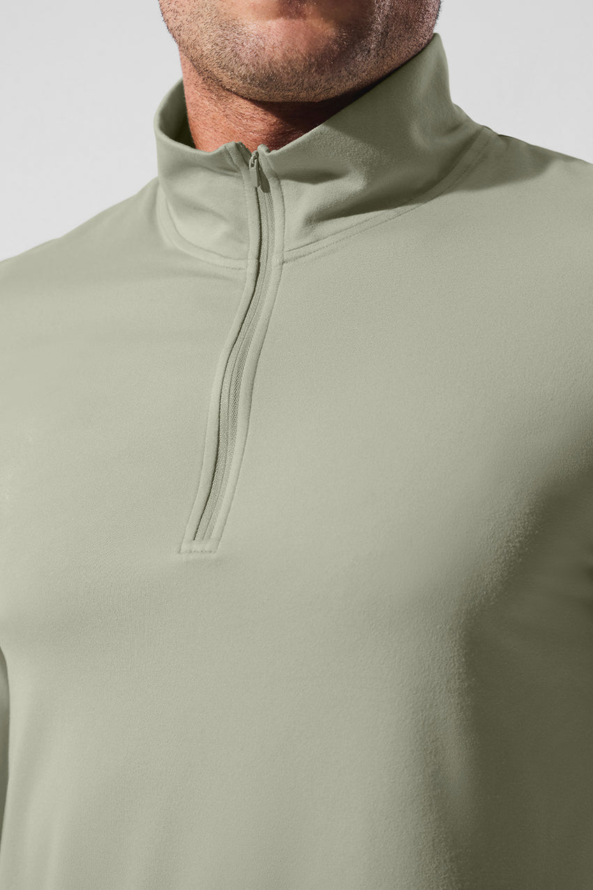Conquer 1/4 Zip Reform Long Sleeve - Black