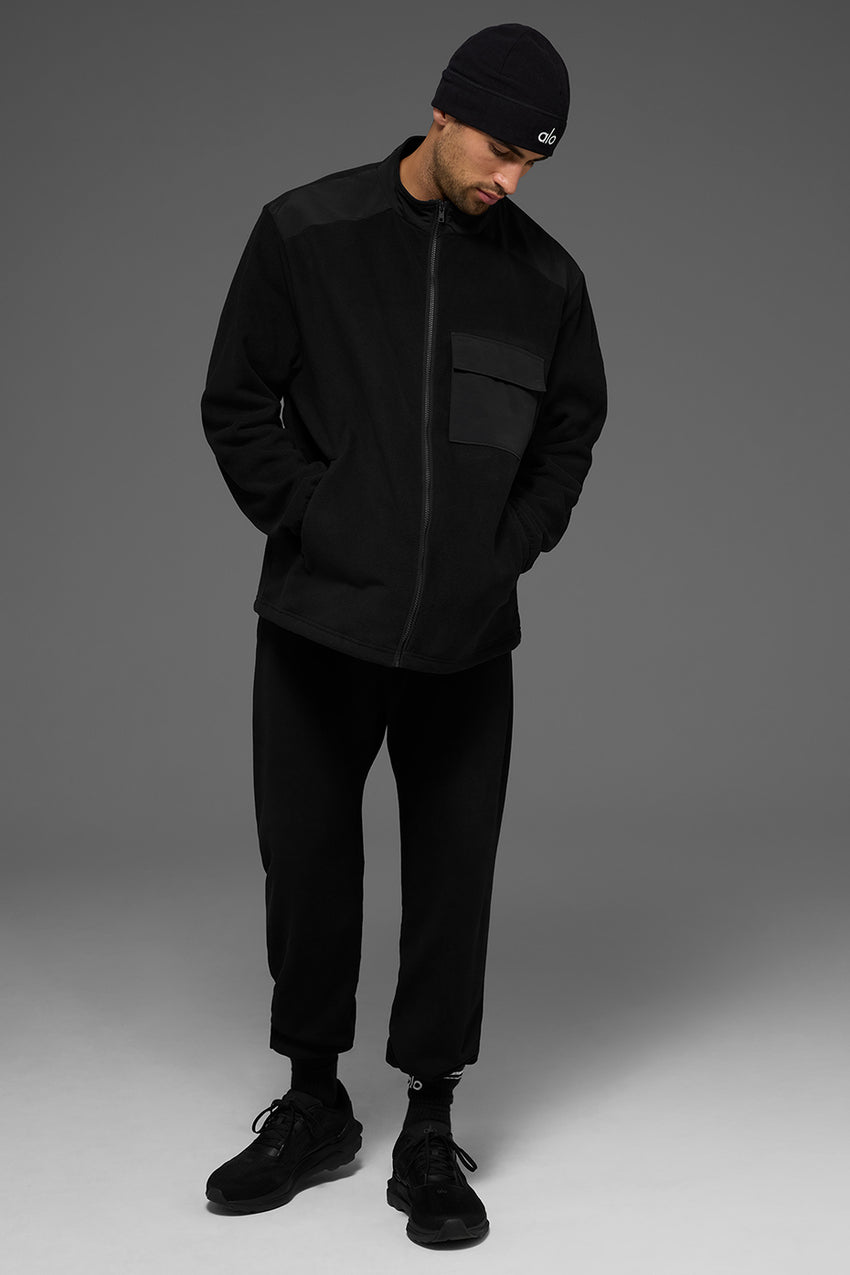 Polar Fleece Ridge Full Zip Jacket - Ivory