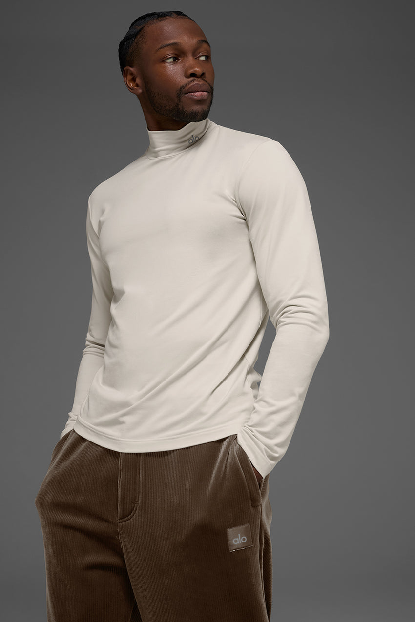 Conquer Reform Mock Neck Long Sleeve - White