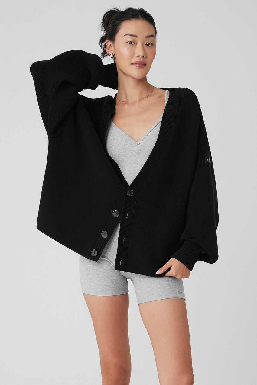 Scholar Cardigan Sweater - Ivory