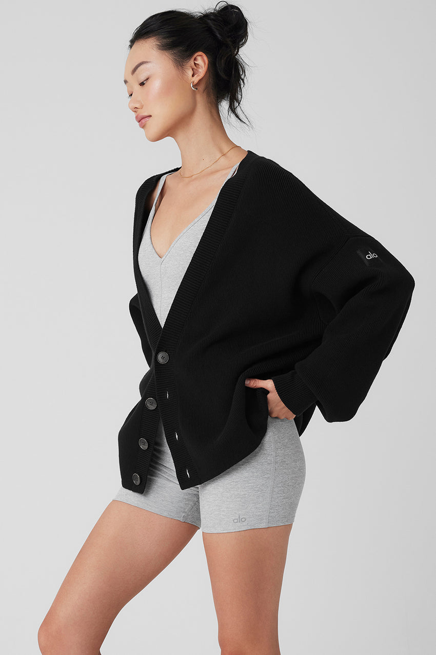 Scholar Cardigan Sweater - Ivory