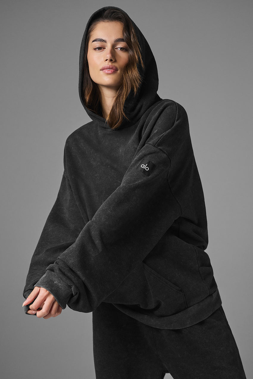 Chill Vintage Wash Hoodie - Gravel Wash