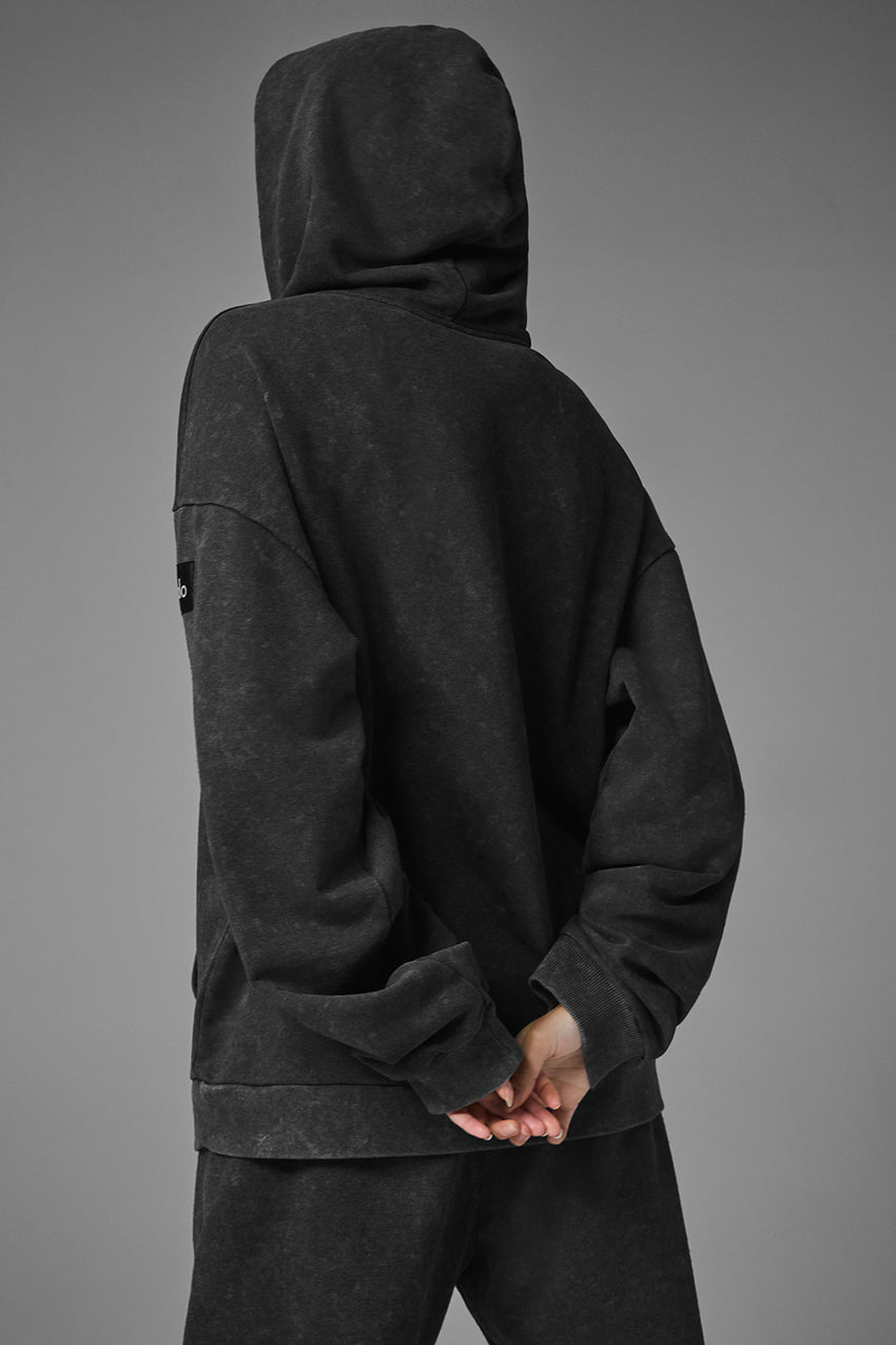 Chill Vintage Wash Hoodie - Gravel Wash