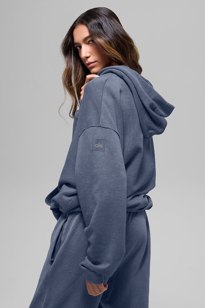 Chill Vintage Wash Hoodie - Gravel Wash