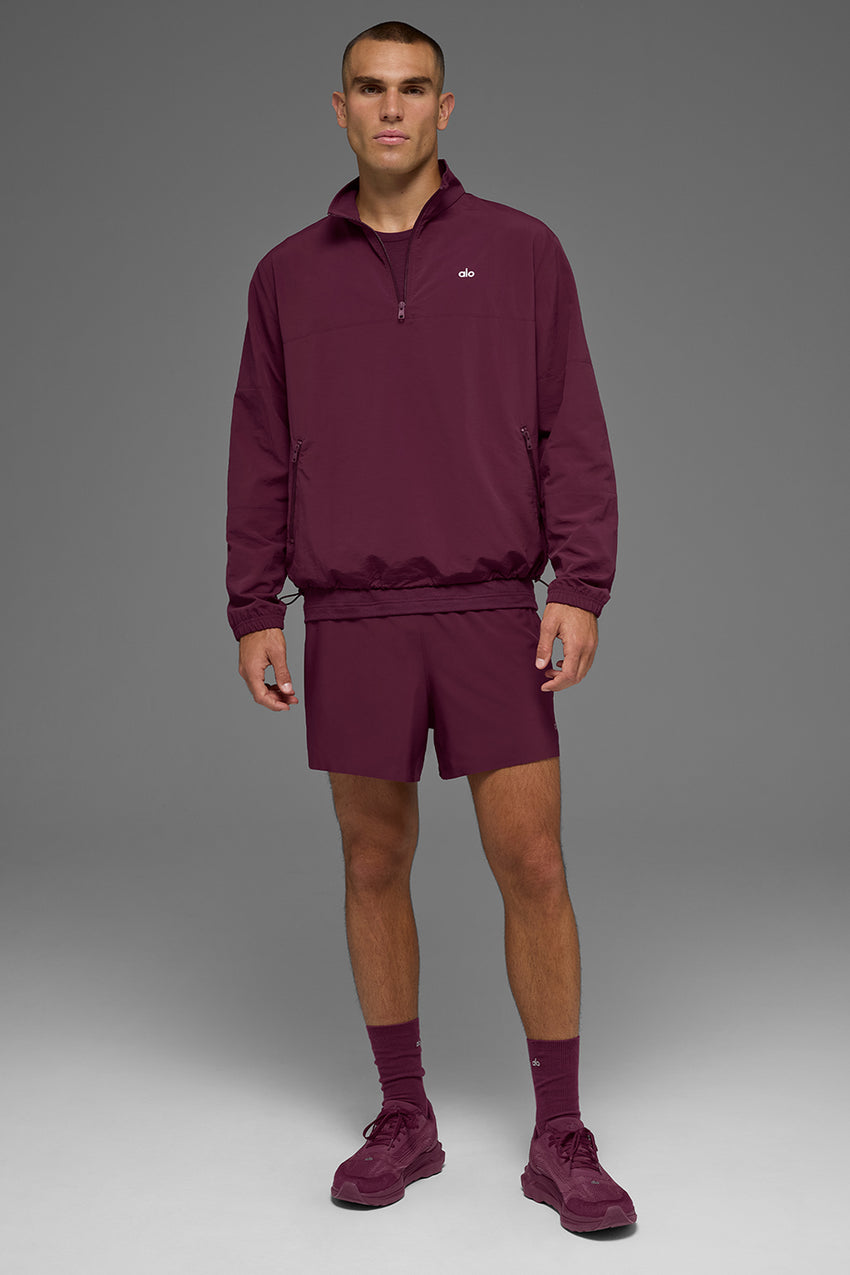 Light Weight Takeaway Track Pullover - Bone