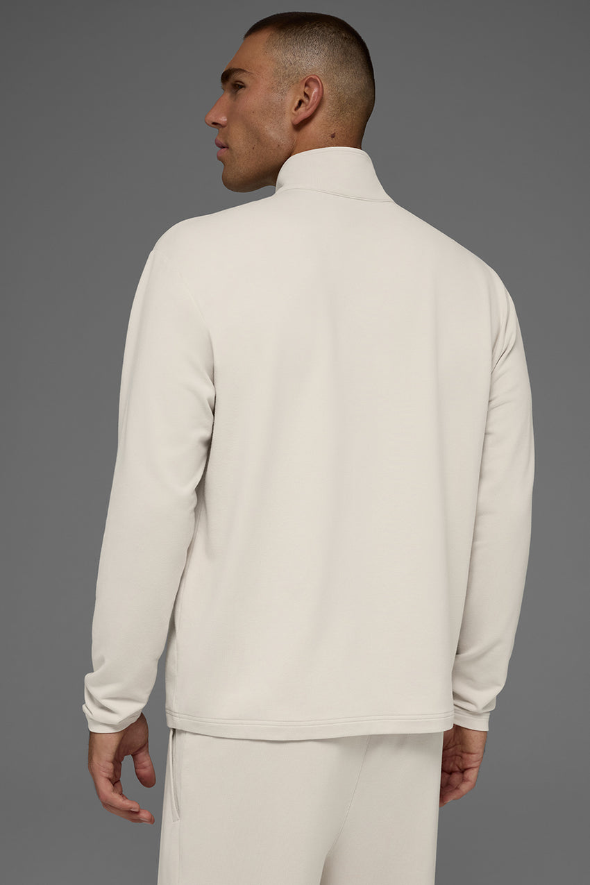 Double Take Long Sleeve 1/4 Zip - Black
