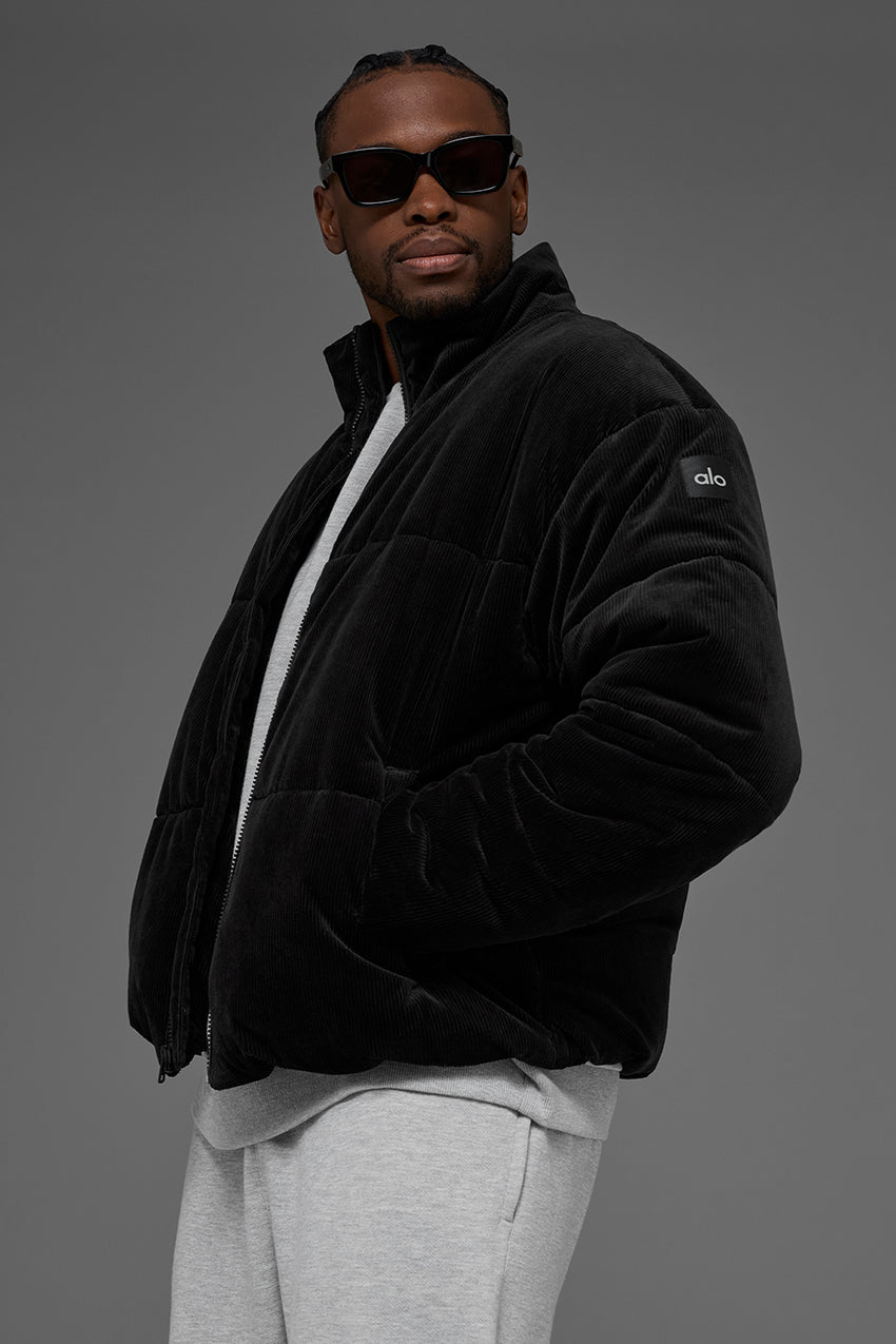 Corduroy Stage Puffer - Bone