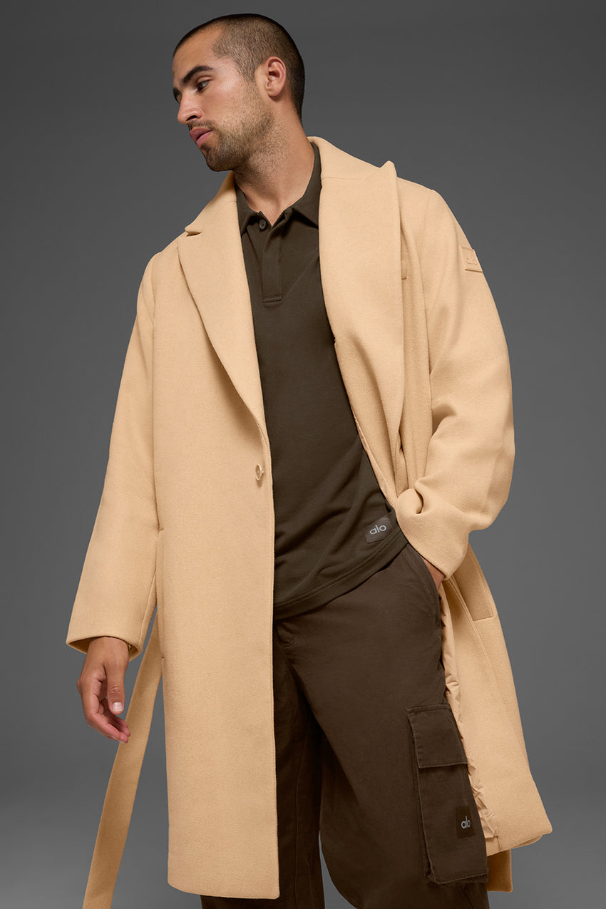 Wool Gameday Overcoat - Athletic Heather Grey