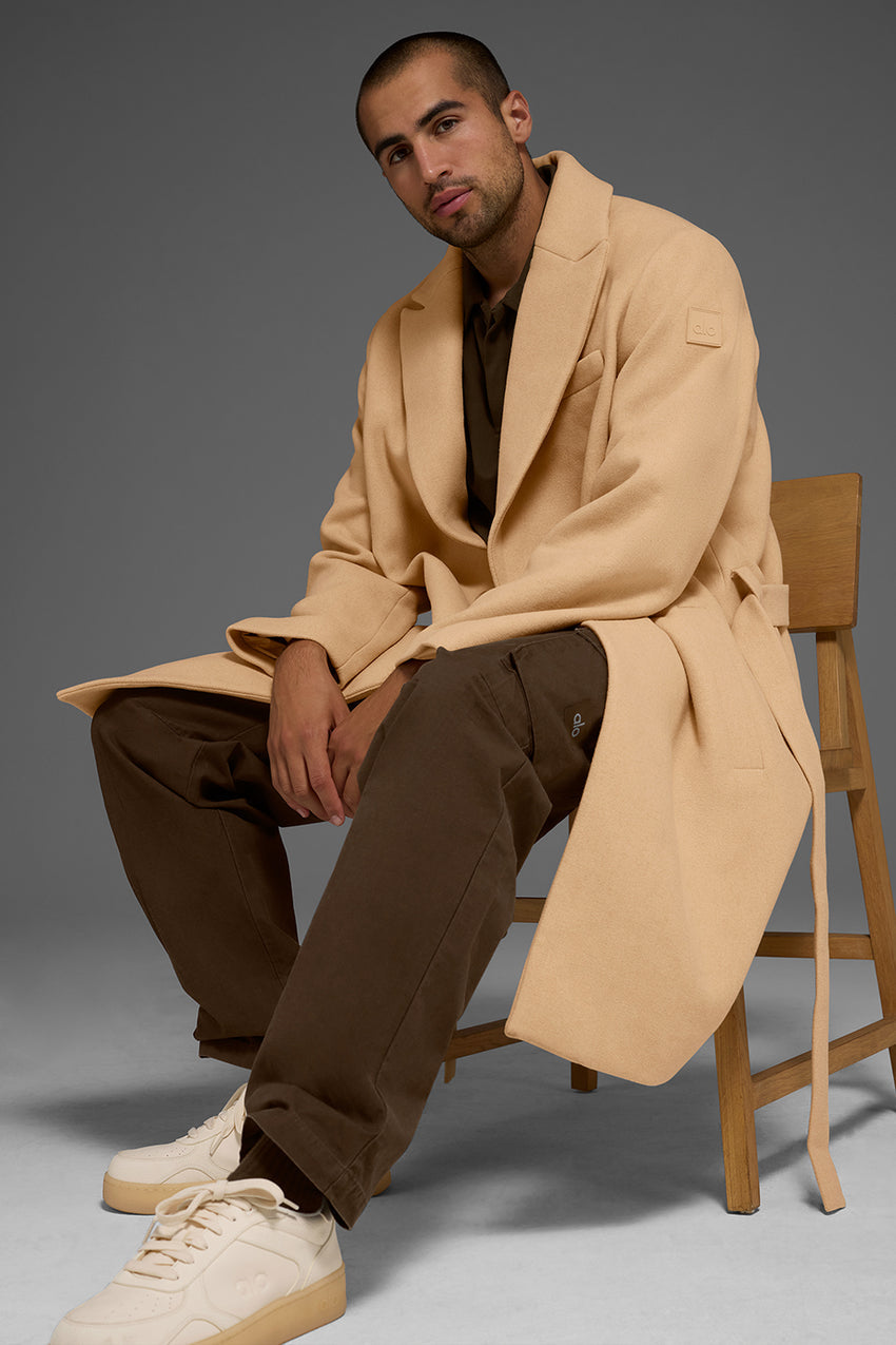 Wool Gameday Overcoat - Athletic Heather Grey