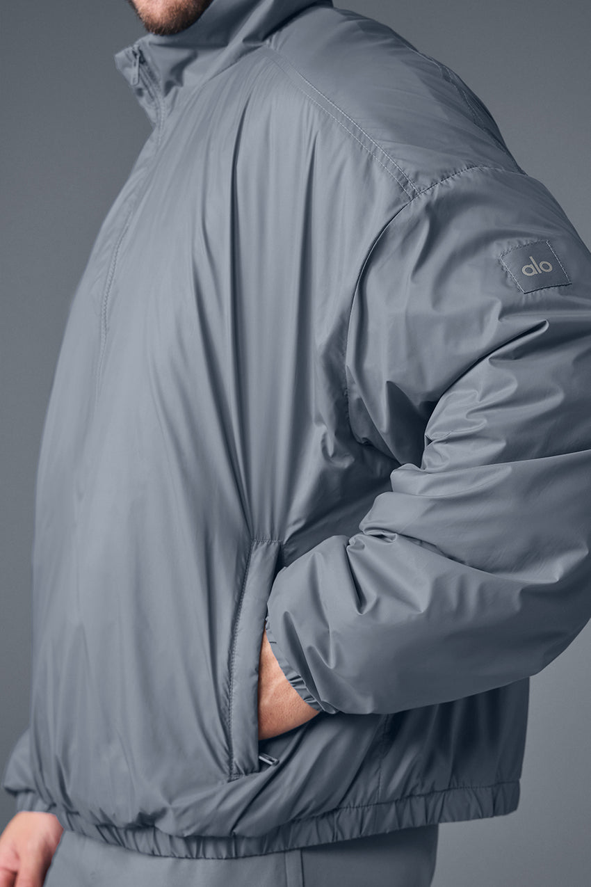 Latitude Light Weight 1/2 Zip Pullover Jacket - Black