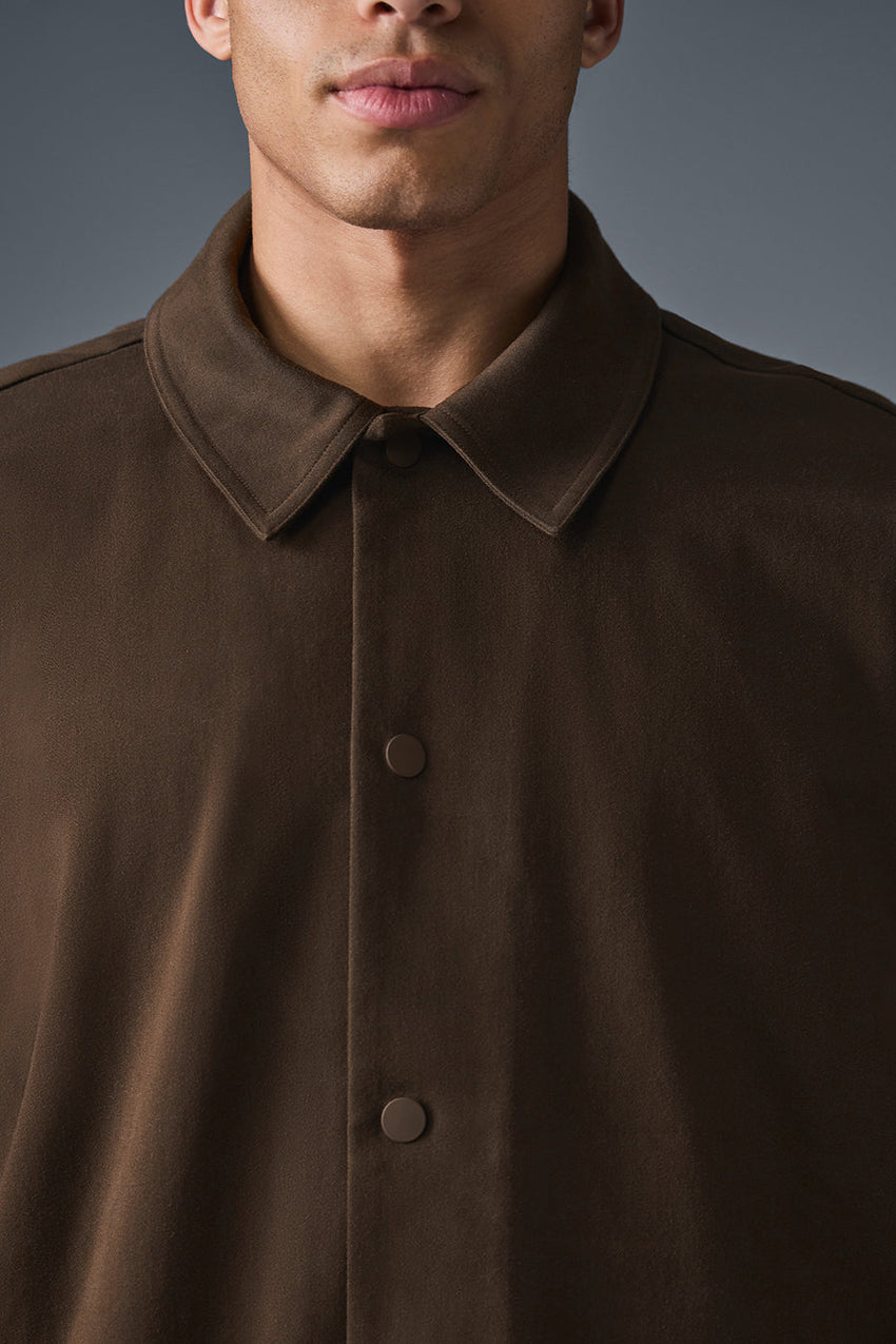Edition Sueded Jacket - Black