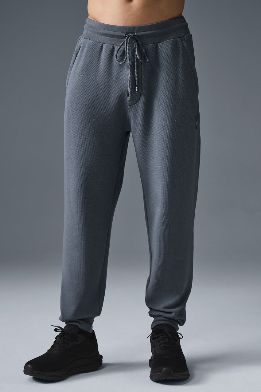Micro Waffle Fast Break Jogger - Athletic Heather Grey