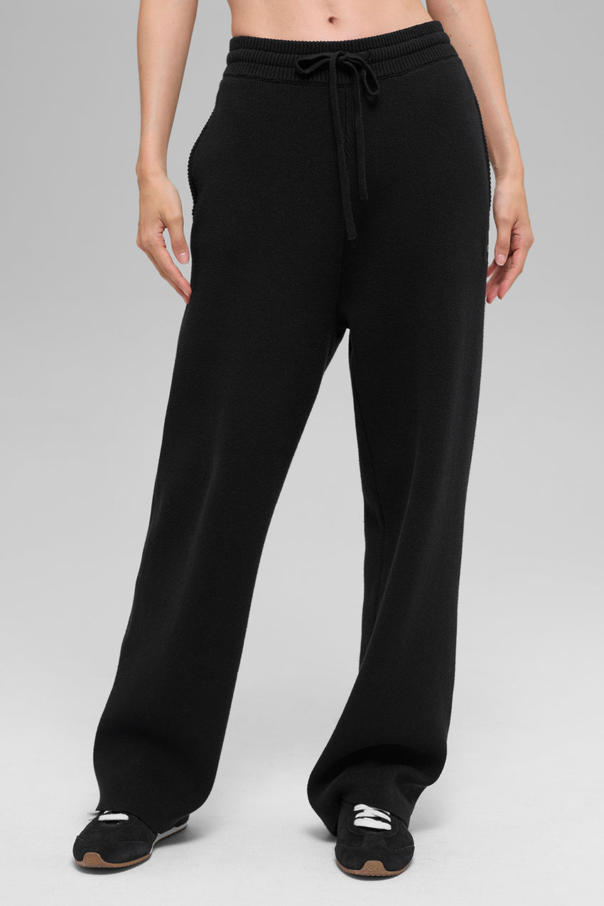 Scholar Straight Leg Sweatpant - Espresso