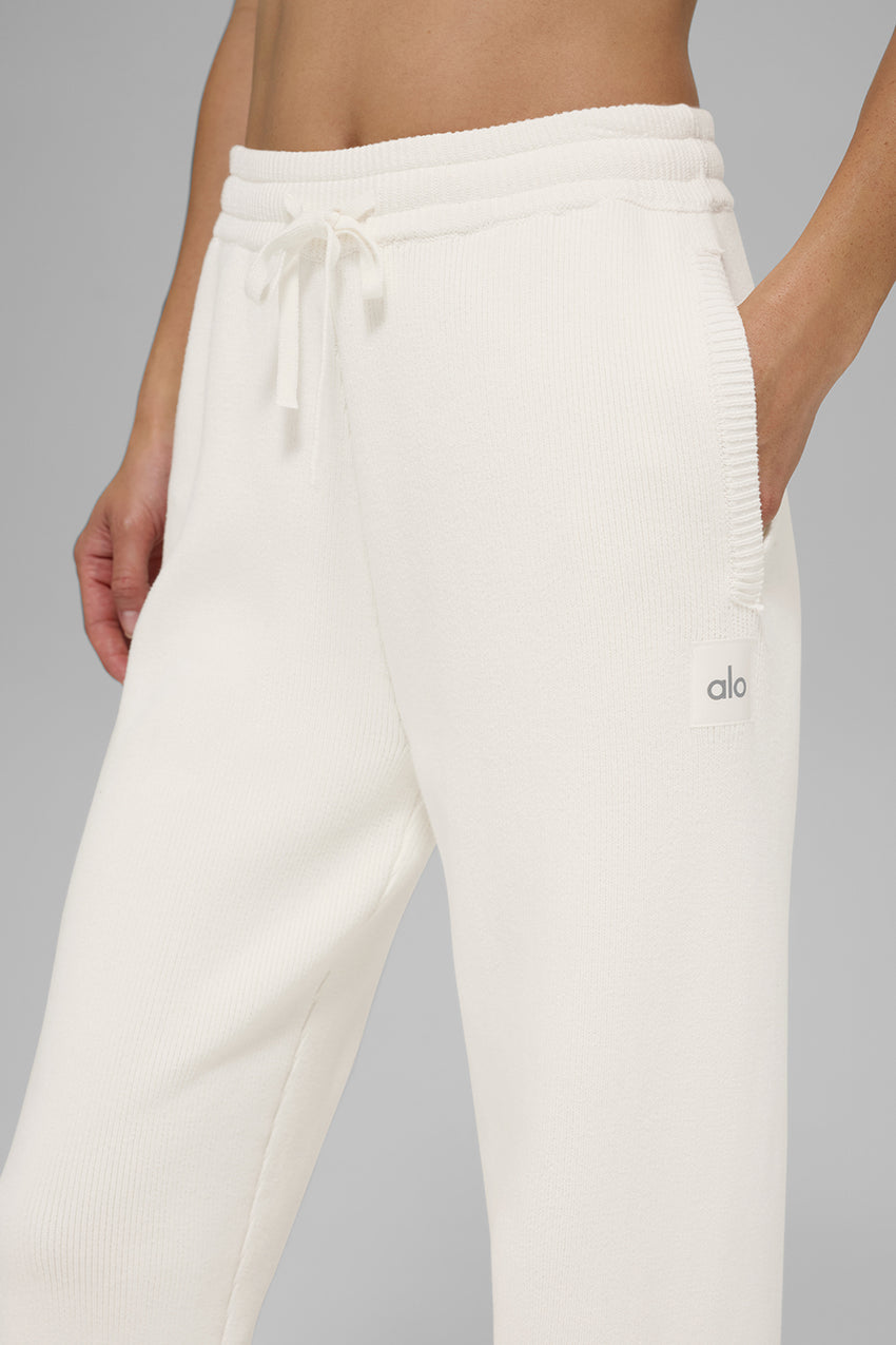 Scholar Straight Leg Sweatpant - Espresso