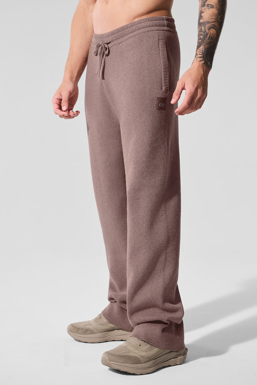 Scholar Straight Leg Sweatpant - Espresso