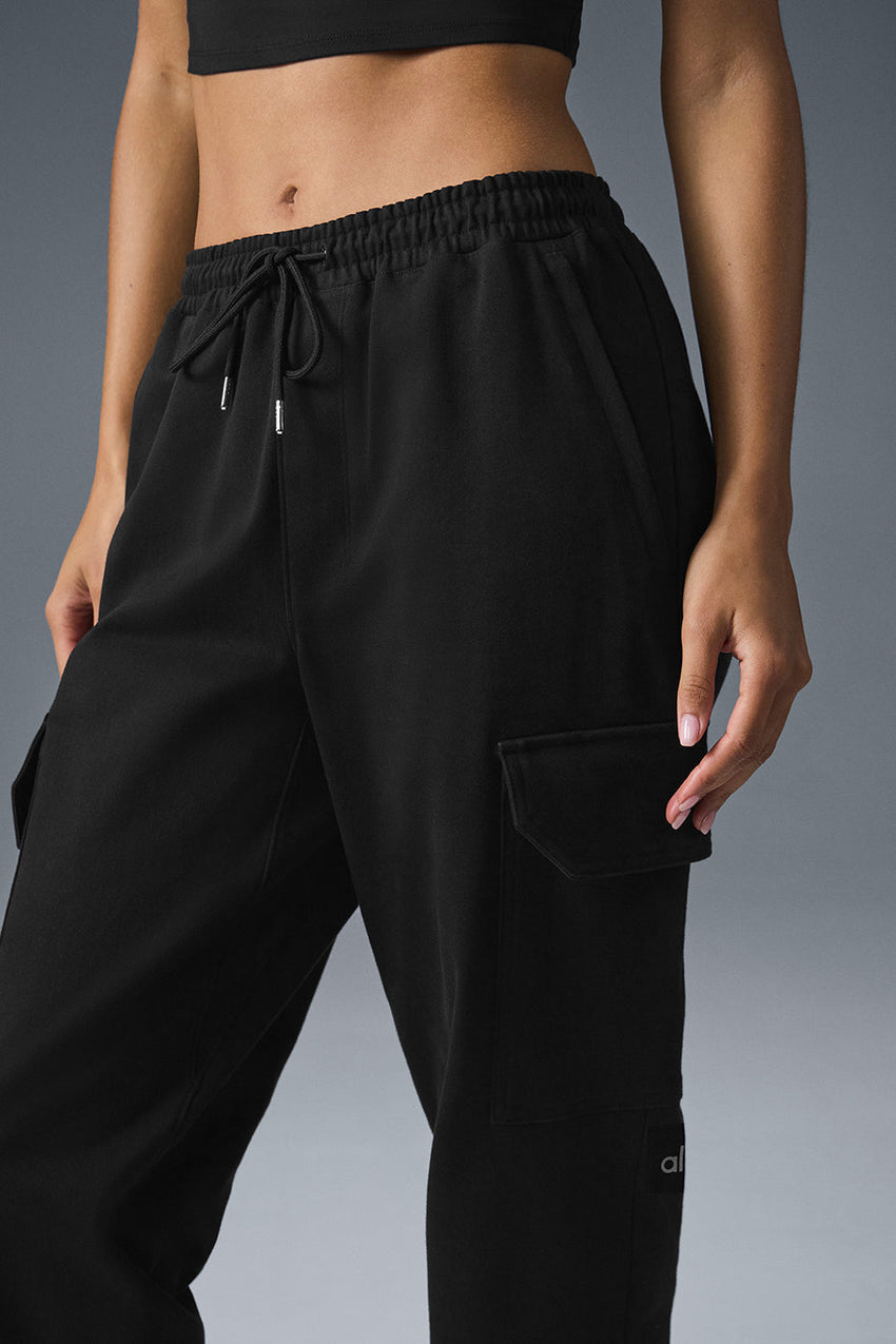 Edition Sueded Jogger - Black