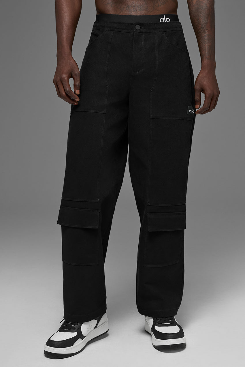 Cotton Canvas Carpenter Pant - Gravel