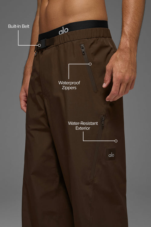 Alpha Shell Pant - Espresso