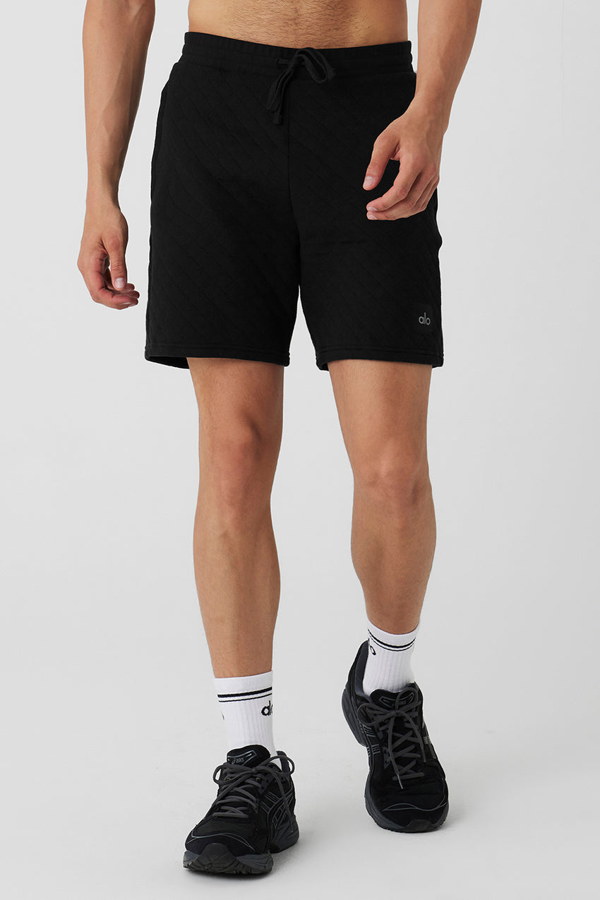 Quilted Stadium Short - Ivory