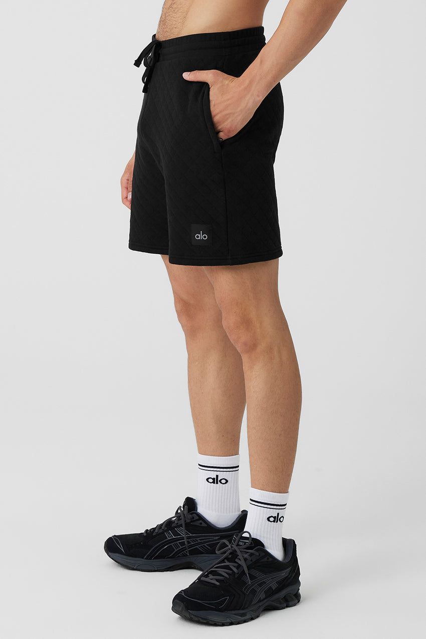Quilted Stadium Short - Ivory