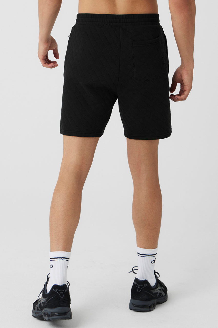 Quilted Stadium Short - Ivory