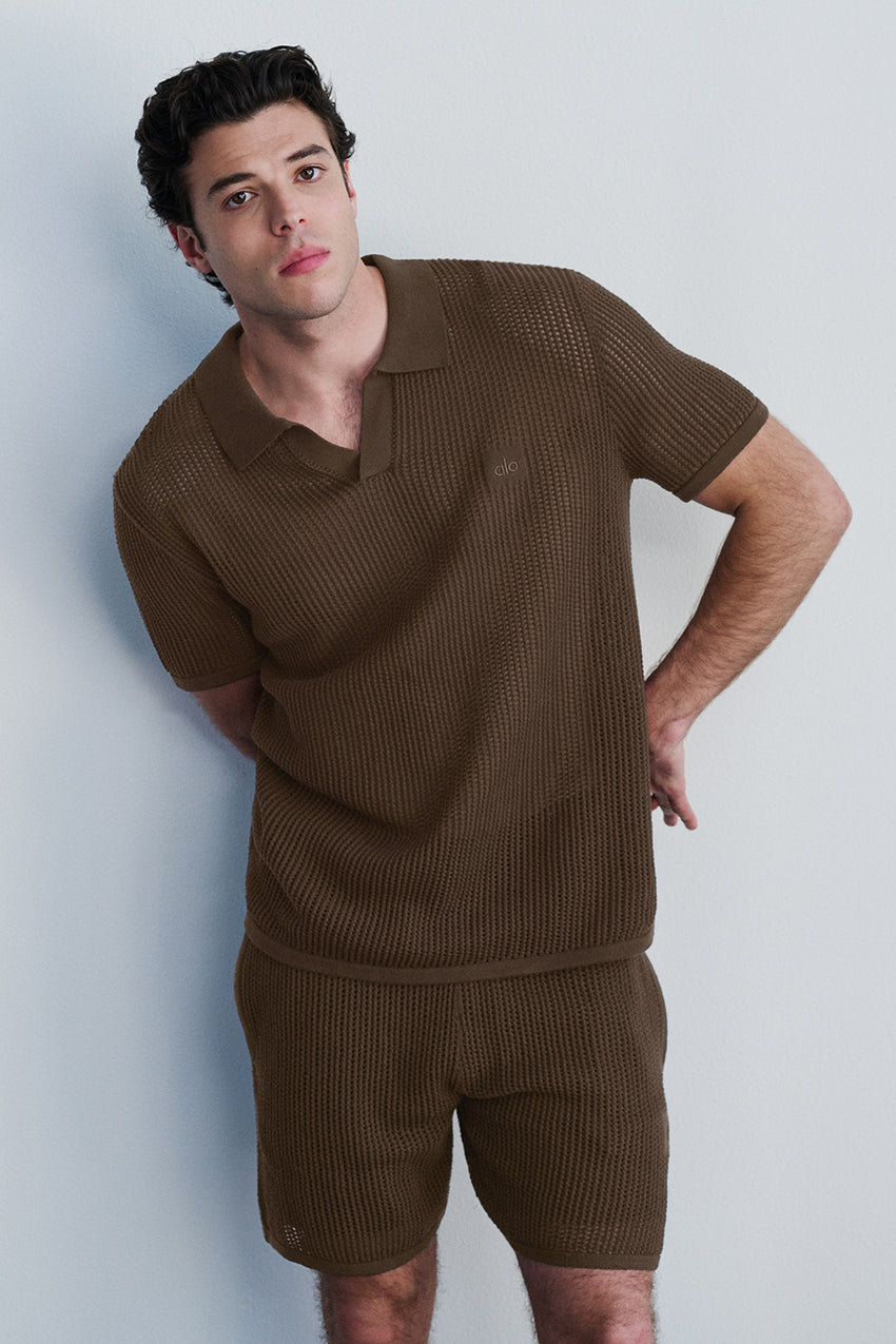 Open-Knit Short - Black