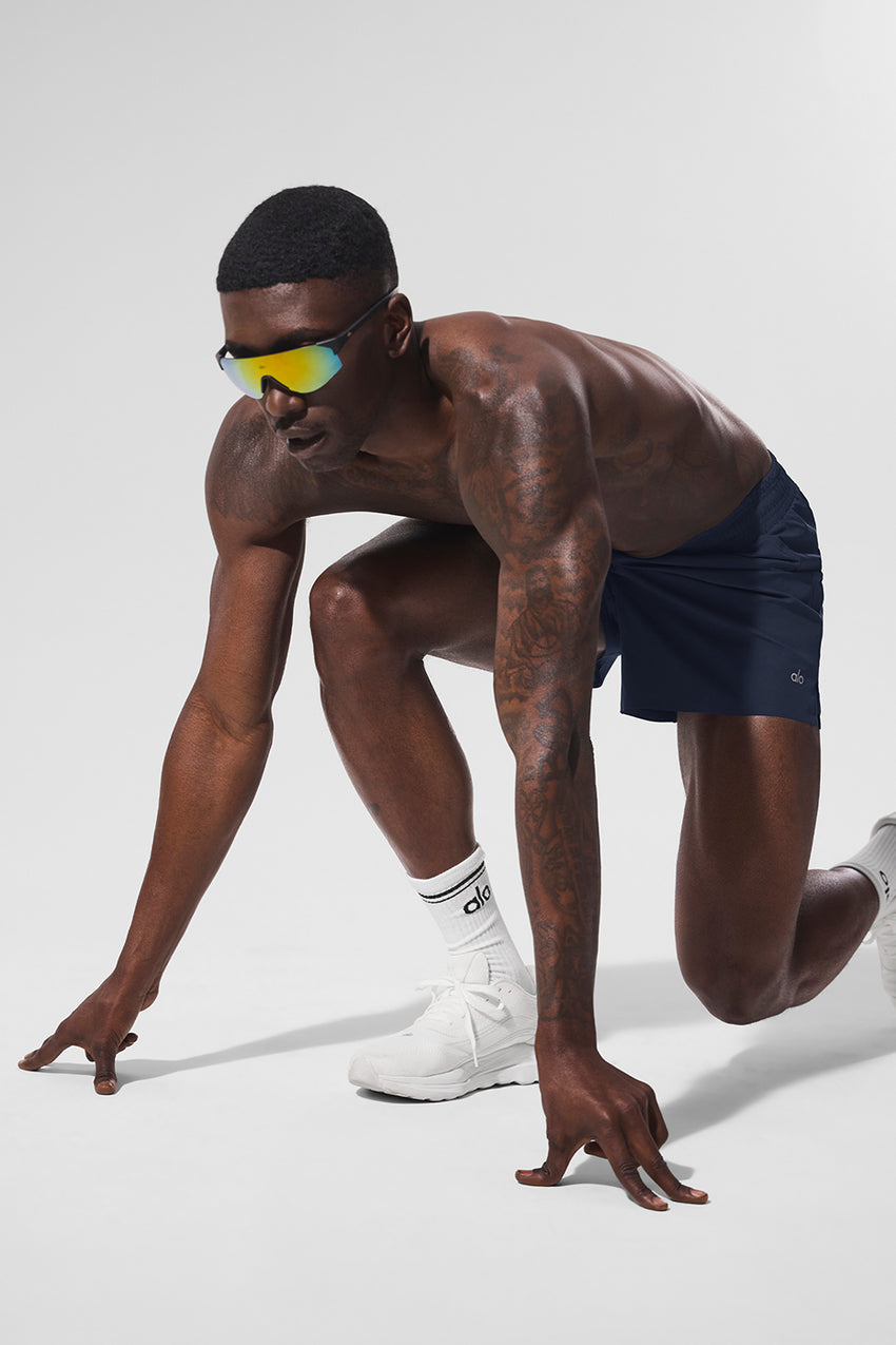 5" Adapt Running Short - Black