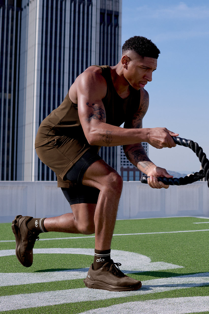 Conquer React 2-In-1 Performance Short - Anthracite/Black