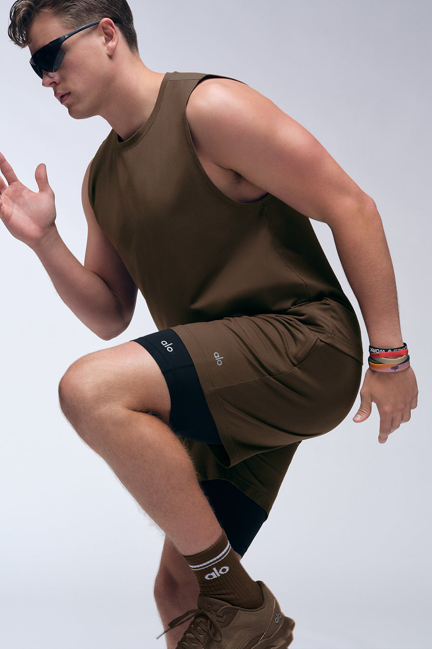 Conquer React 2-In-1 Performance Short - Anthracite/Black