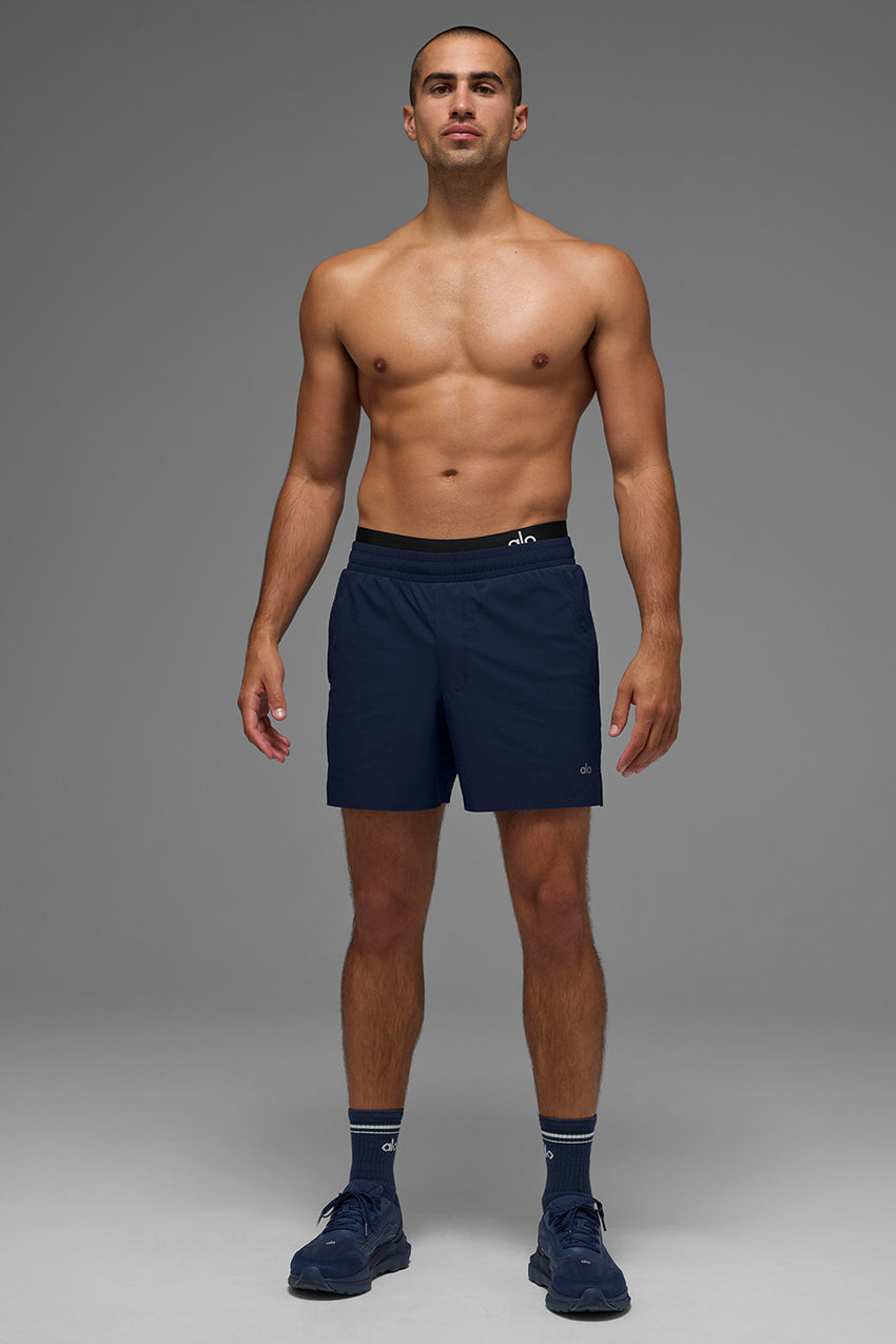5" Traction Running Short - Black