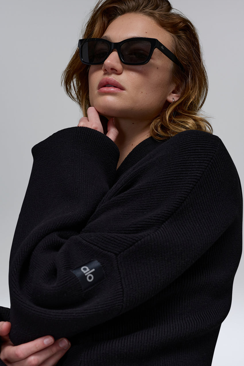 Scholar Hooded Sweater - Ivory
