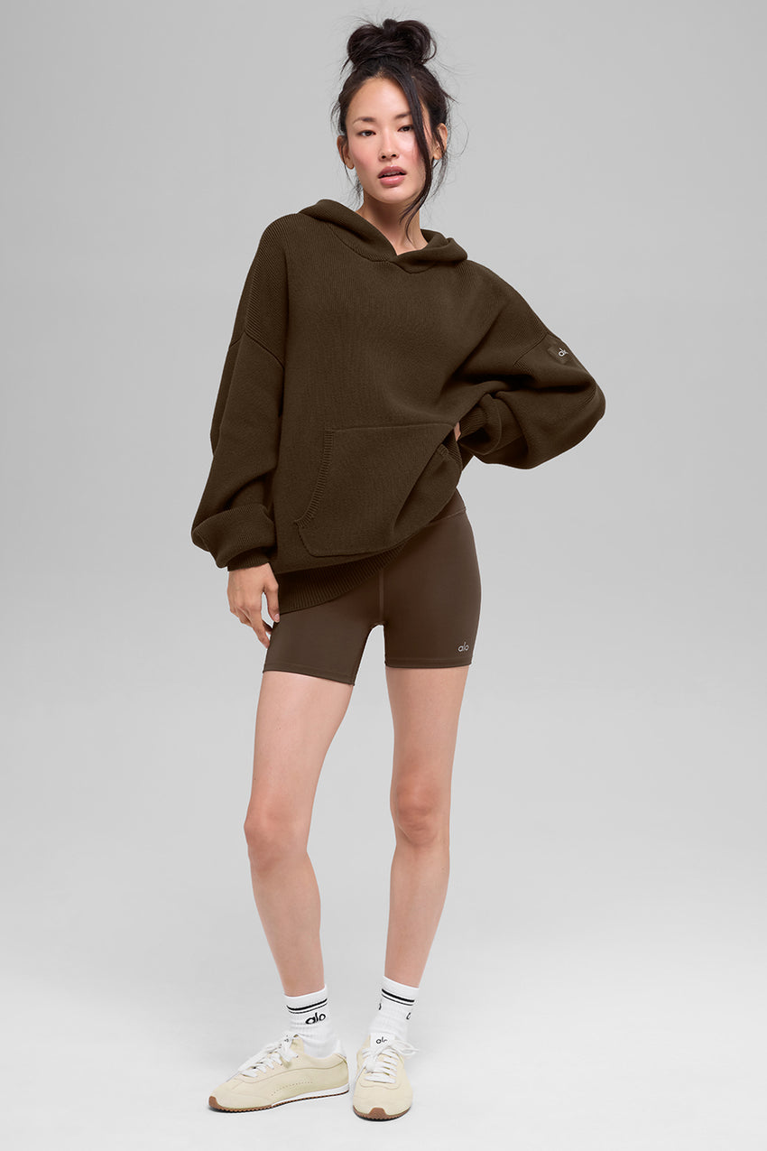 Scholar Hooded Sweater - Ivory