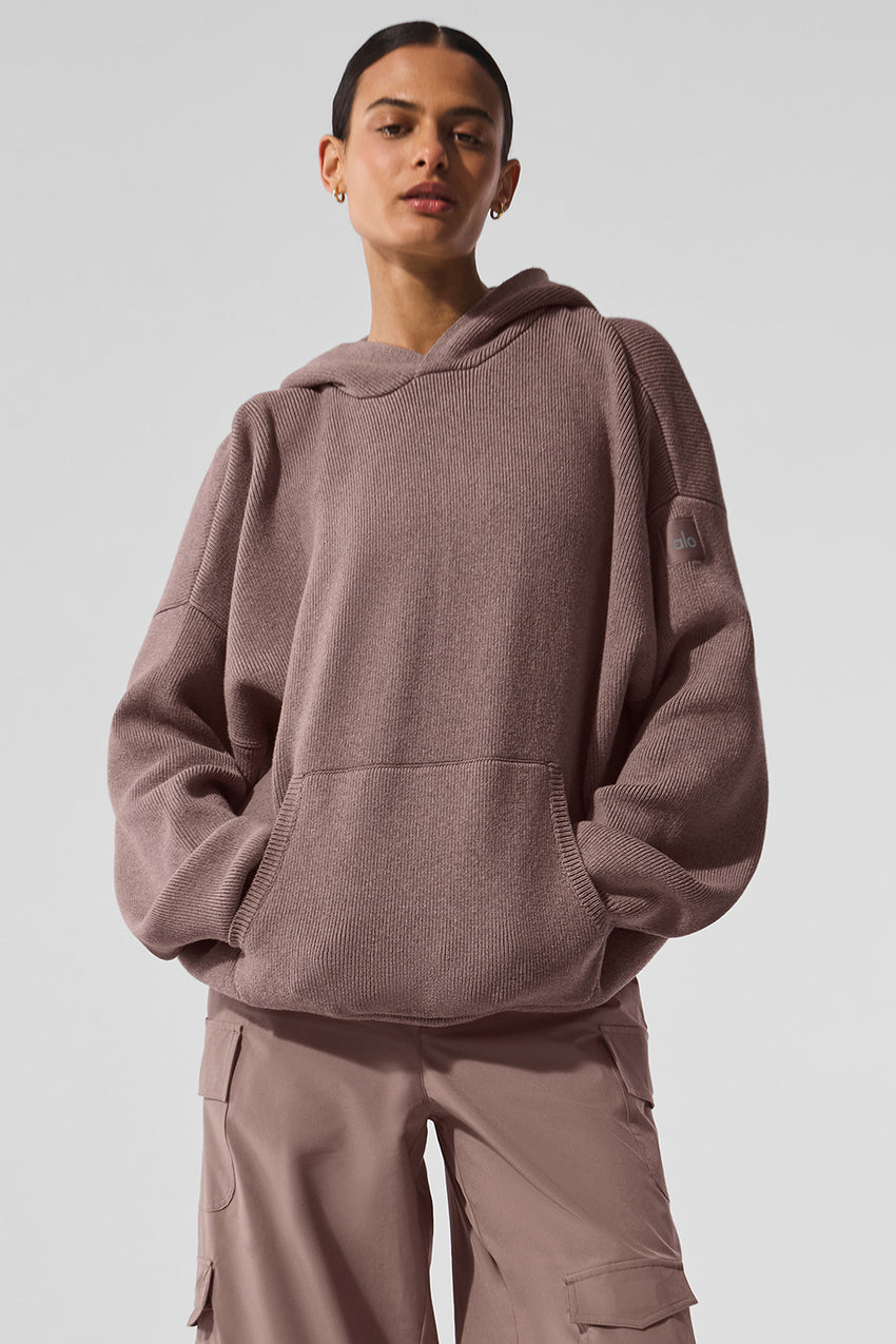 Scholar Hooded Sweater - Ivory