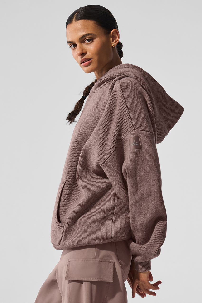 Scholar Hooded Sweater - Ivory