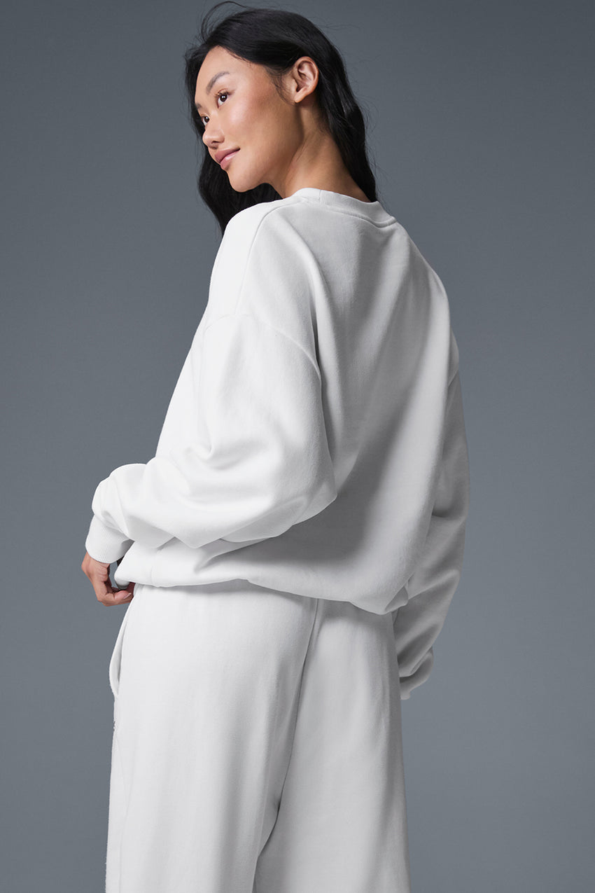 Accolade Crew Neck Pullover - Black